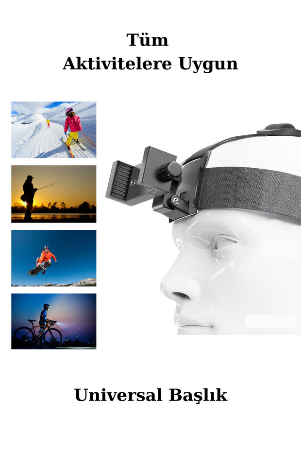 حامل كاميرا الهاتف القابل للتركيب على الرأس - 3