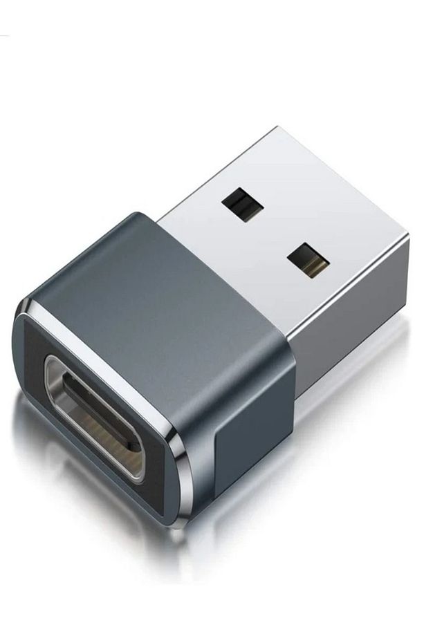 Usb To Type C - Usb 3.0 Yüksek Hızlı Veri Aktarımı Çevirici Aparat Dönüştürücü Otg Adaptör - 1