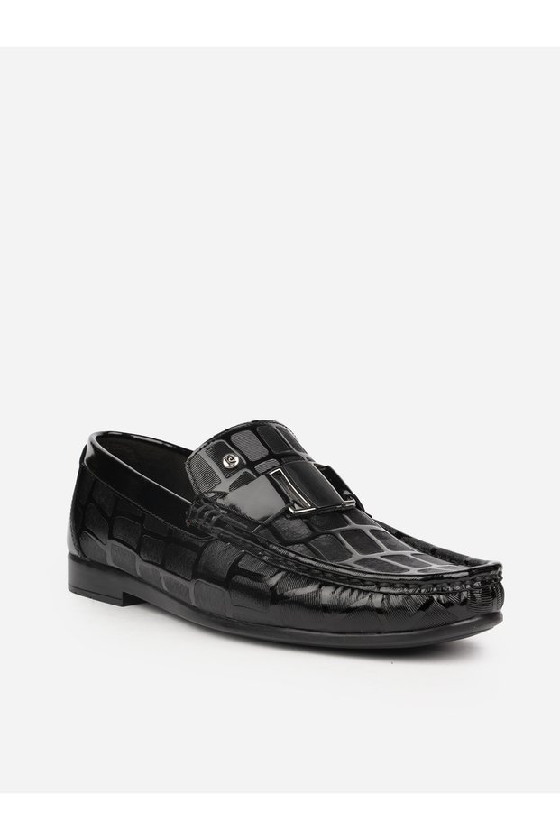 PİERRE CARDIN Patent Leather BLACK SHOES
