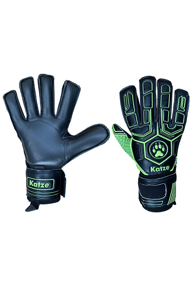 Predator Kaleci Eldiveni Siyah Yeşil - 6