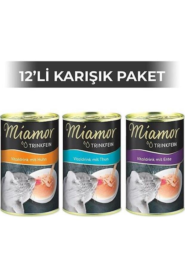 Kedi Çorbası Karışık 135ml X 12 Adet - 1