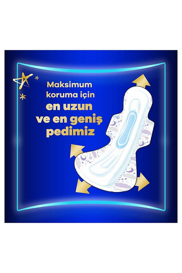Hijyenik Ped Ultra Gece Ekstra Max 14' lü 2 Adet - 3