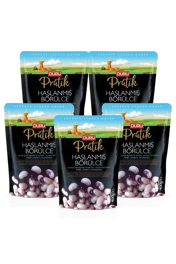 5'li Duru Pratik Haşlanmış Börülce 400 gr - 1