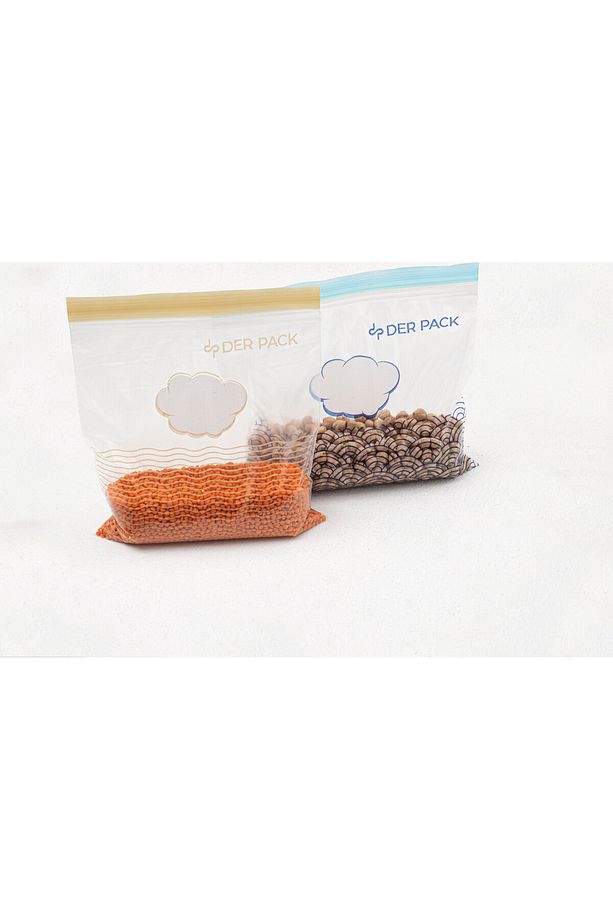 Çift Kilitli Buzdolabı Poşeti 40'lı ( 20x1.2 lt ve 20x2.5 lt) - 3