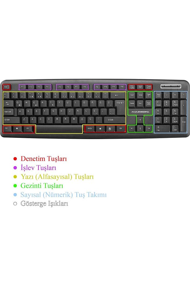 Hd866 Klavye Standart Kablolu Q - 2