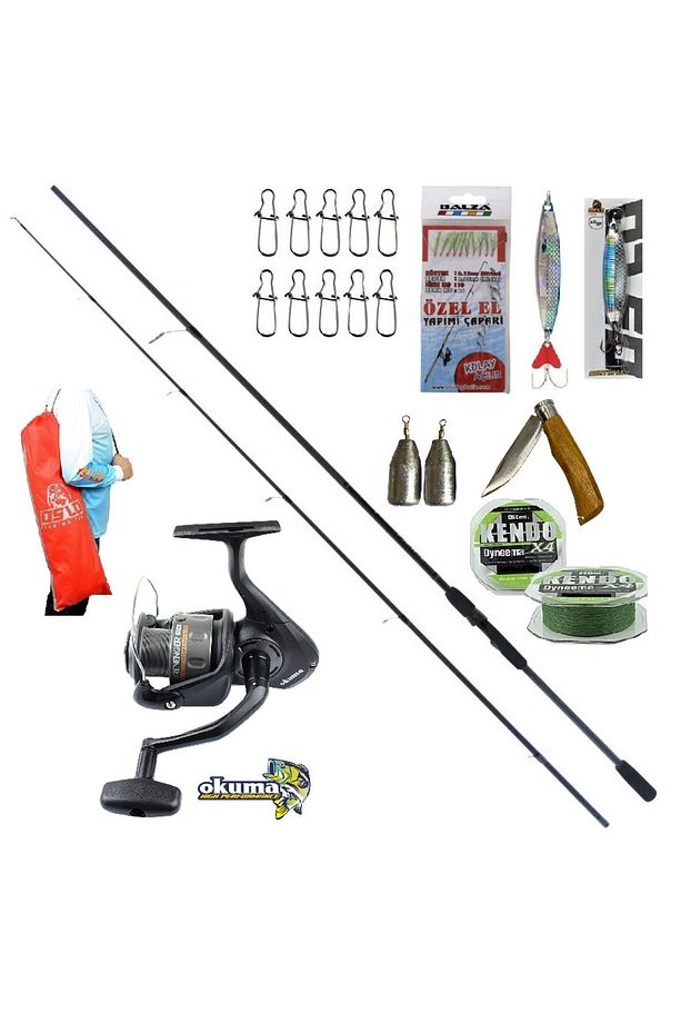 Revenger Rv-40 Remixon Double Black 270cm 20-40gr Spin Olta Takımı Seti - 1