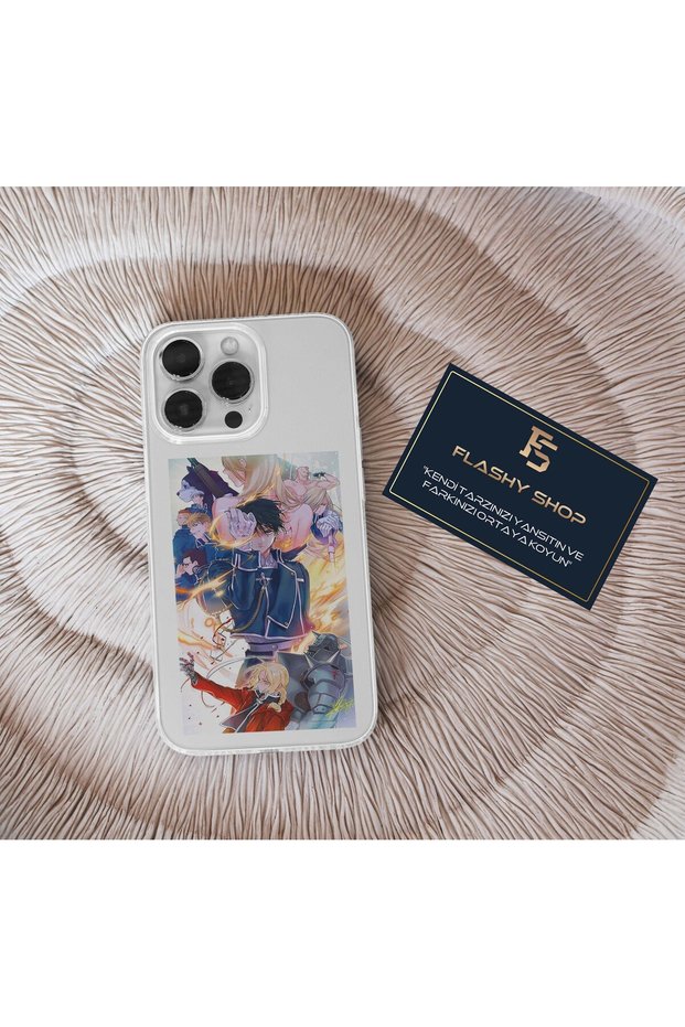 Poco X6 5g Compatible Fullmetal Alchemist Anime Design Transparent Case