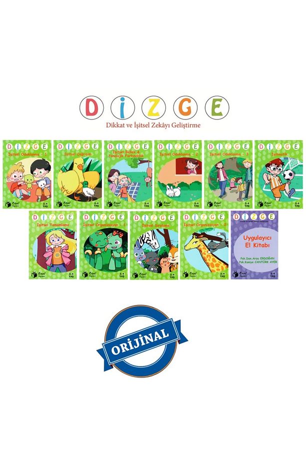 Dizge 3-4 Yaş Işitsel Dikkat Seti 11 Kitap Kontrol Kutusu - 3