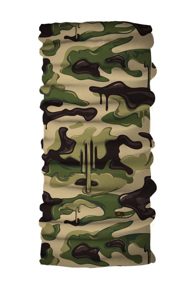 Camouflage Motor Cycling Face Mask Outdoor Buff Neck Collar Bandana Balaklava