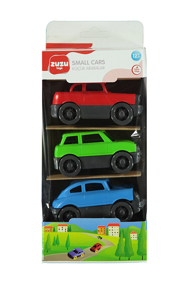 Zuzu 3-Piece Small Cars