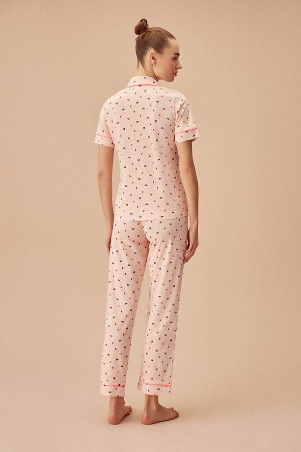 Heart Maskülen Pijama Takımı - 4