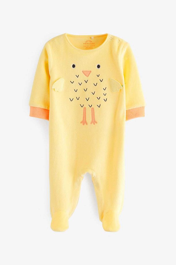 Sarı Renk 1.5-2 Yaş Bebek Chick Uyku Tulumu - 4