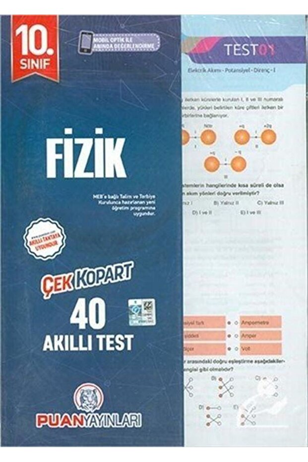 10. Sınıf Fizik Akıllı Test - 1