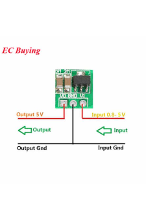0.9 - 5V İla 5V Dc-Dc Yükseltme Gerilimi Yükseltme Dönüştürücü - 3