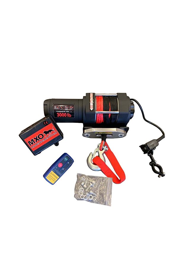 Vinç 3000 Lb Atv Vinci Sentetik Halatlı - 1