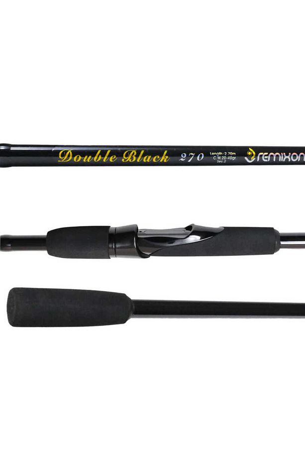 Revenger Rv-40 Remixon Double Black 210cm 20-40gr Kıyı Spin Olta Takımı Seti - 4