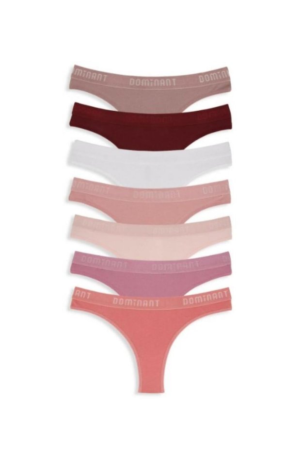 KozaBiat Women's Lingerie Brazilian Mixed Color 10l Pack - S, M, L VKB1007