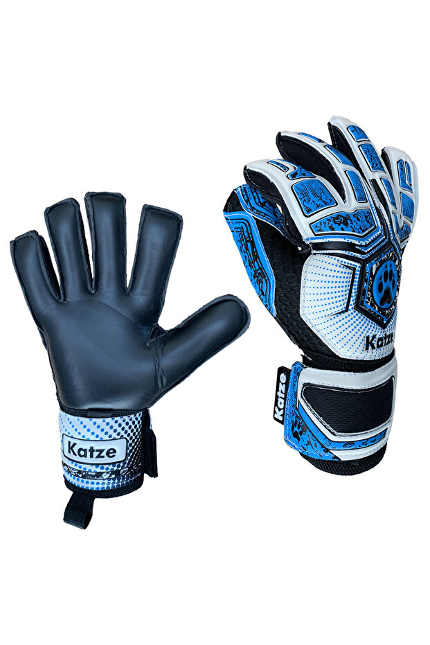 Predator Kaleci Eldiveni Siyah Mavi - 6