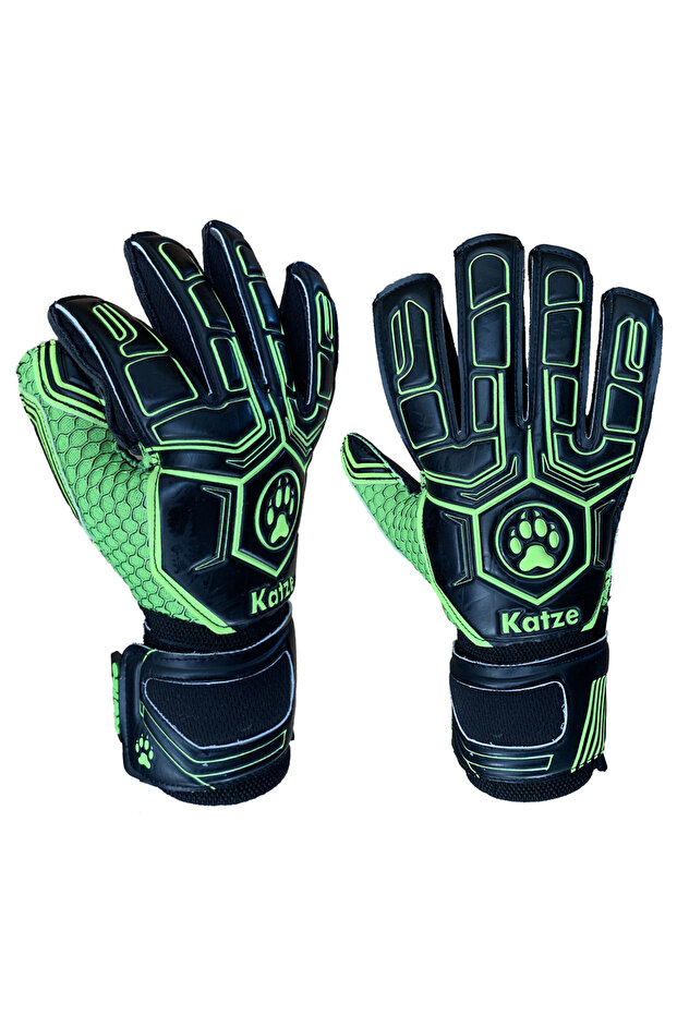 Predator Kaleci Eldiveni Siyah Yeşil - 8