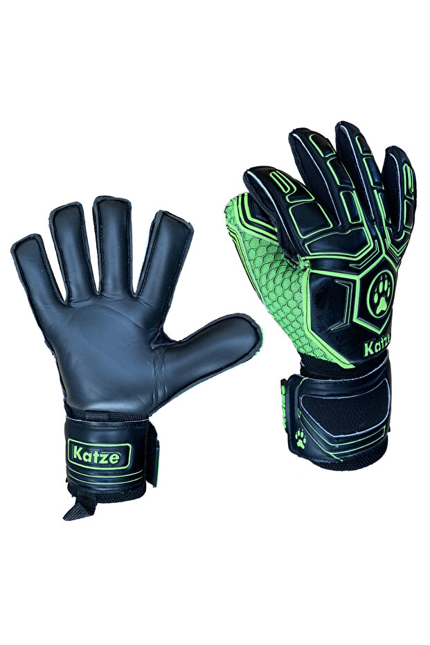 Predator Kaleci Eldiveni Siyah Yeşil - 4