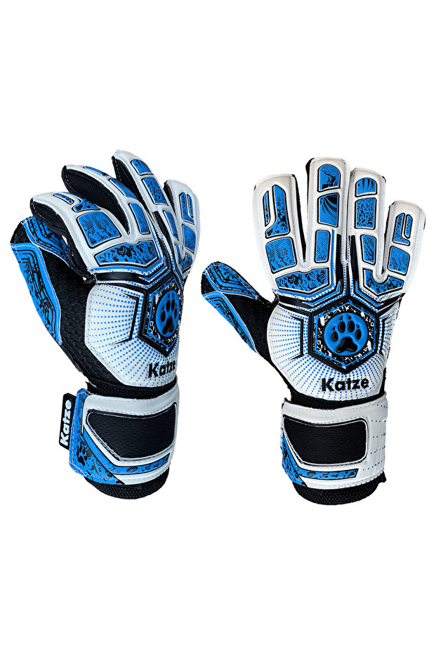 Predator Kaleci Eldiveni Siyah Mavi - 7