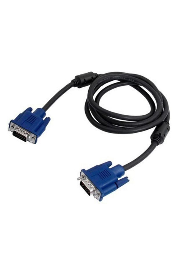 🖥️ 1.5 Metre Vga Kablo | 15 Pin Erkek - Lcd Monitör, Projeksiyon Uyumlu %100 Bakır 1080p Kablo - 2
