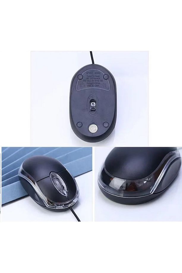 C3 Işıklı USB Kablolu Mouse - 3