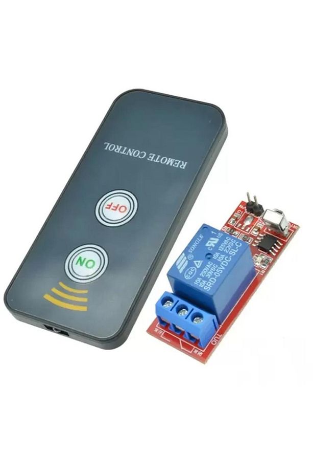 5V DC 10A Kablosuz Uzaktan Kumandalı Röle - 1