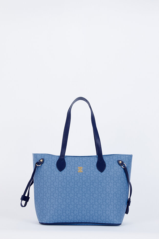 Blue Women's Shoulder Bag 05PO24Y1761