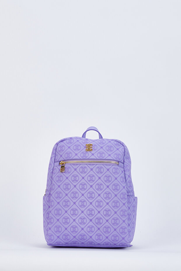 Lavender Women's Backpack 05PO24Y1906