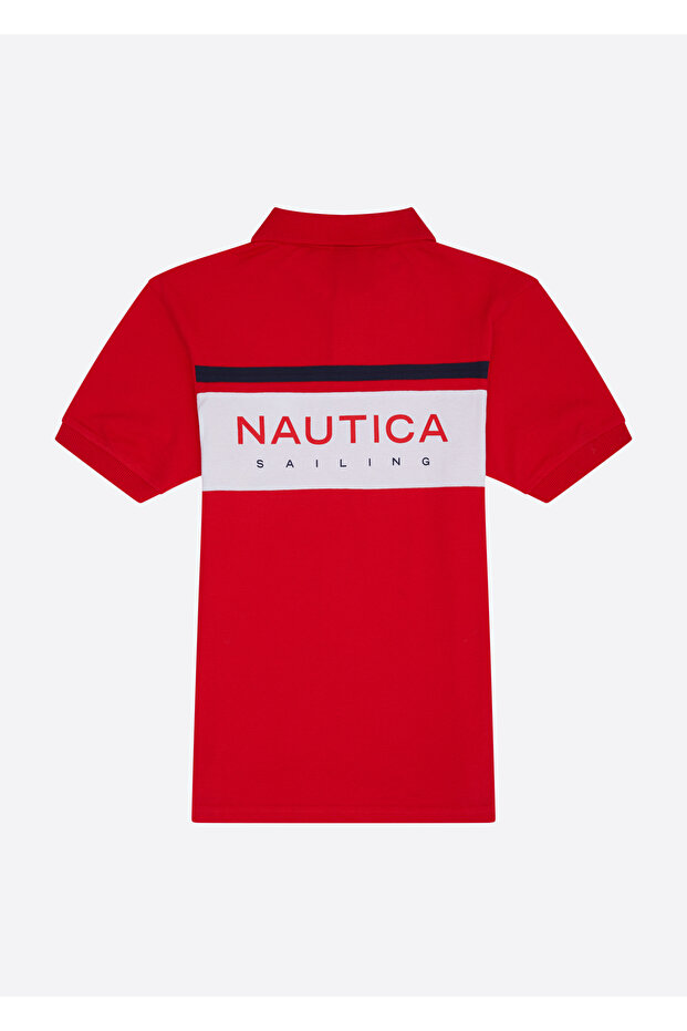Red Boy's Polo Neck T-Shirt N3JI0700