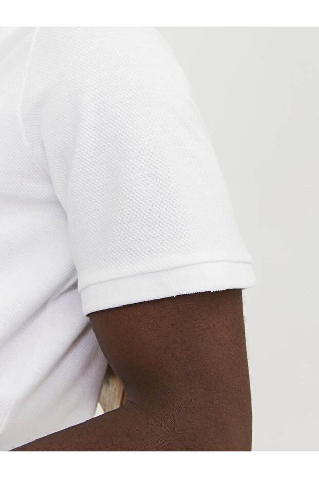 Ceket Einfarbig Polo Tişört - 5