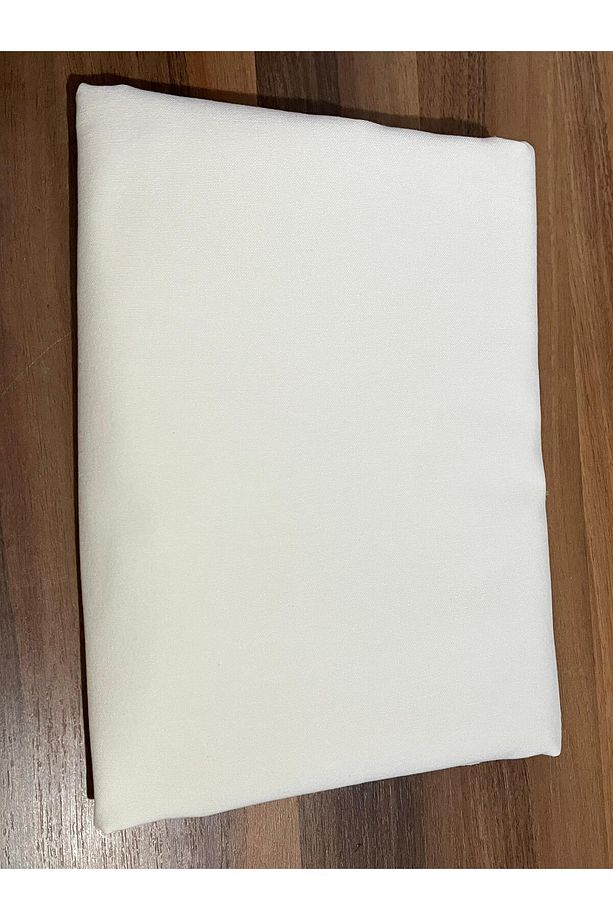 1. Kalite Duck Keten Kumaş Ekru Rengi-pfp (50 CM X 180 CM)/ Punch Kumaşı/ Işleme Kumaşı/ Duck Bezi - 3
