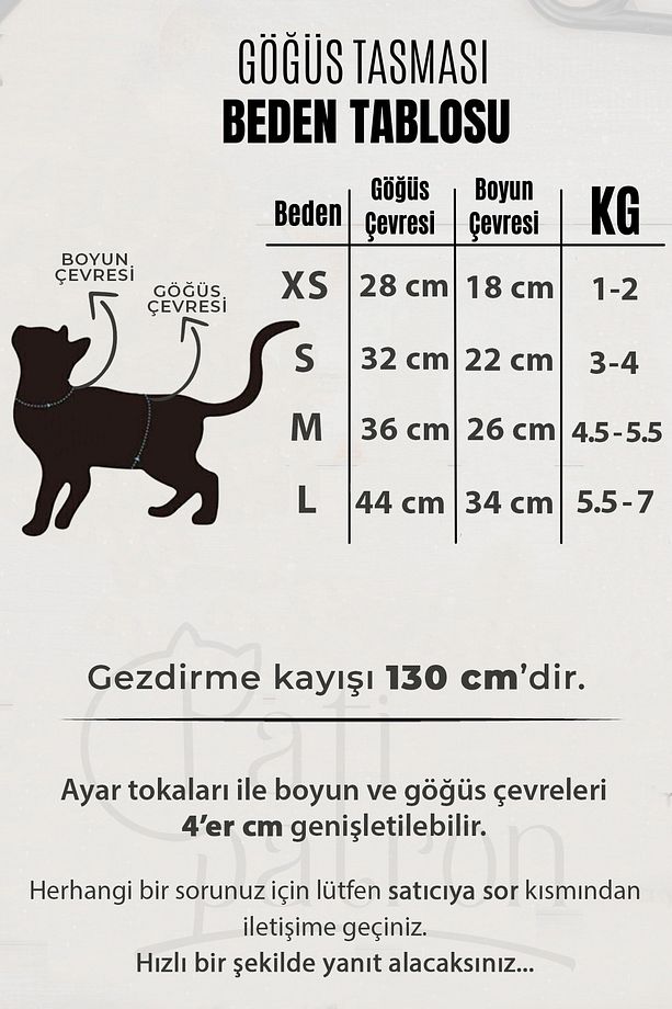 Kaçış Önleyici Kot Kedi Gezdirme Tasması Ve Küçük Irk Köpek Gezdirme Tasması Airtag Cepli - 6