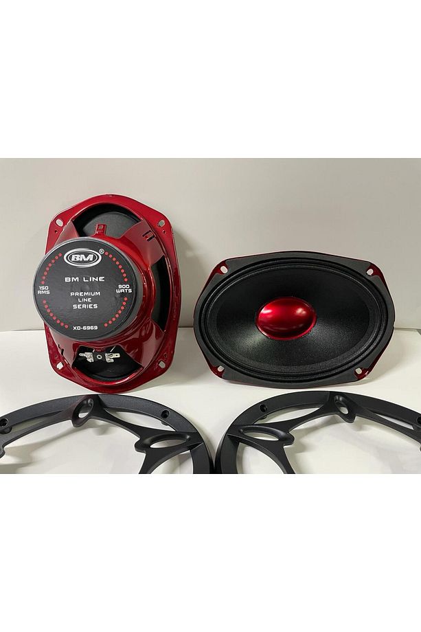 BM LİNE XD-6969 6X9 OVAL MİDRANGE 900 WATT MAXİMUM POWER - 3