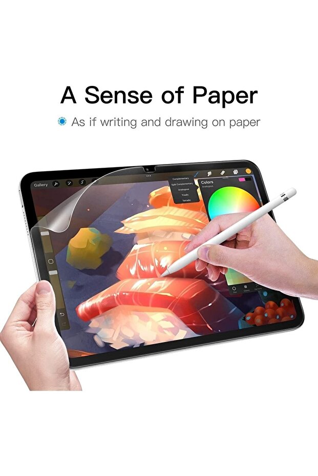 Samsung Galaxy Tab S7 Plus T970 Screen Protector Paper Feel Matte Paper-Like Anti Fingerprint - 2
