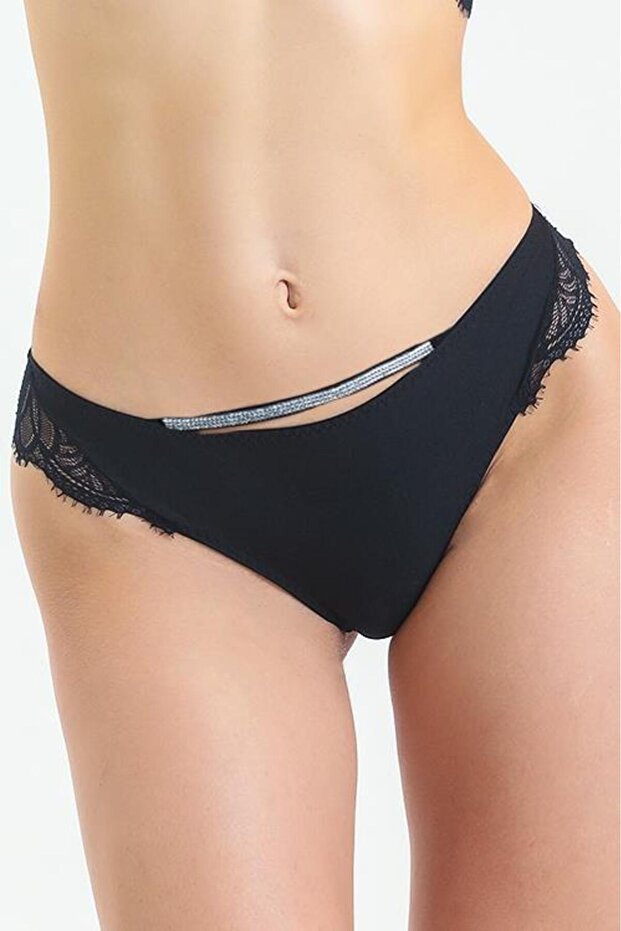 Ткані труси з мереживом - 686 - 2