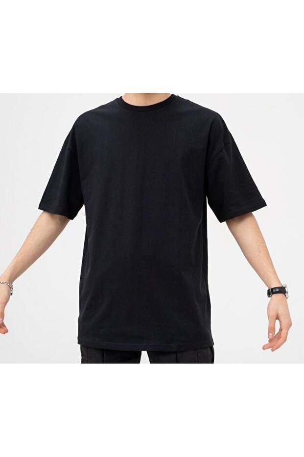 ΜΑΥΡΟ ΑΝΔΡΙΚΟ ΜΠΛΟΥΖΑ OVERSIZE - 1