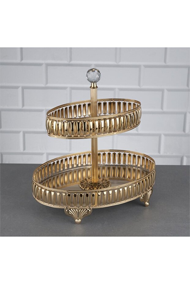 İKİ KATLI SUNUMLUK ( 25 CM ) - 1