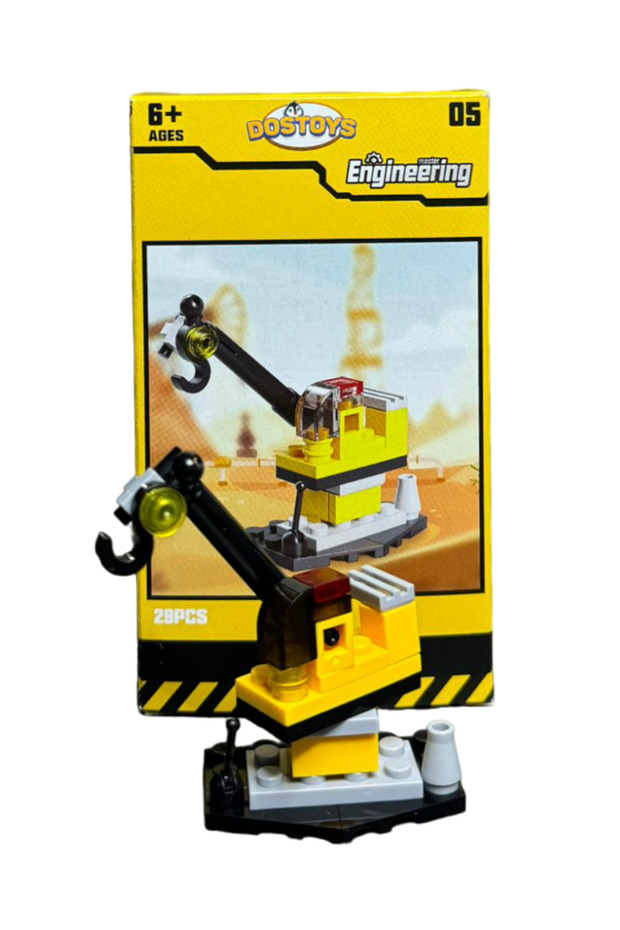 6-Piece Construction-ENGINEERING MASTER MODULAR BUILDING SET - 6