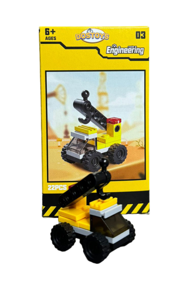 6-Piece Construction-ENGINEERING MASTER MODULAR BUILDING SET - 4