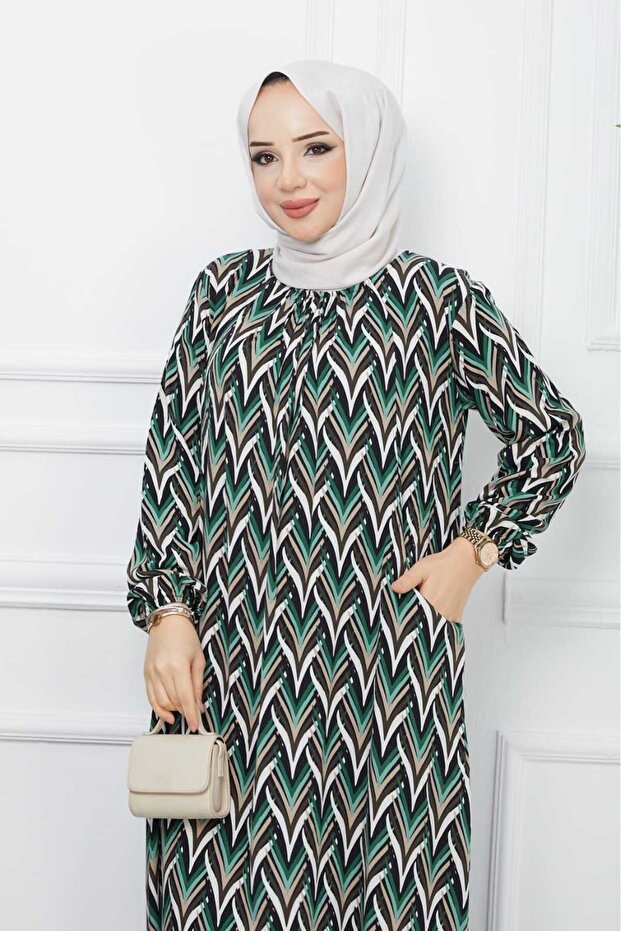Φόρεμα Hijab Plus Size - 1