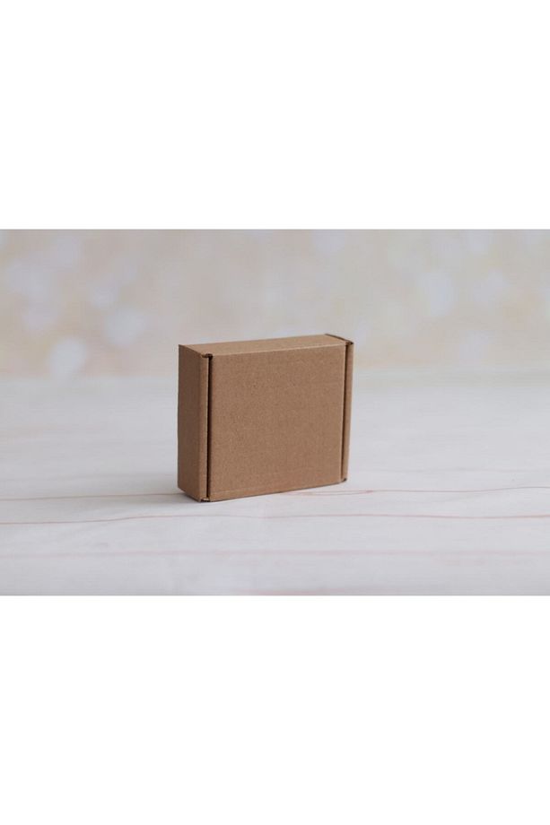 Kraft Takı, Tesbih, Anahtarlık ,vida Kutusu, 8x8x3 Cm, E Ticaret Kutusu, 10 Adet - 3