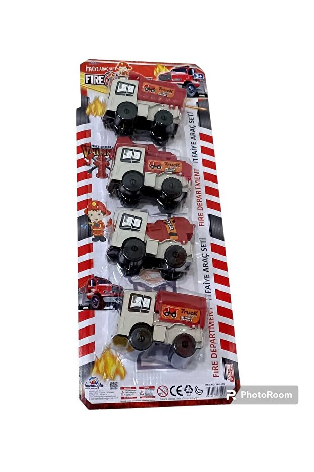 İtfaiye 4'lü Araç Seti - 1