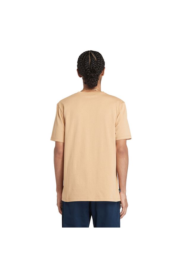 Camo Linear Logo Short Sleeve Tee Erkek Sarı Tshirt Tb0a5unfeh31 - 2