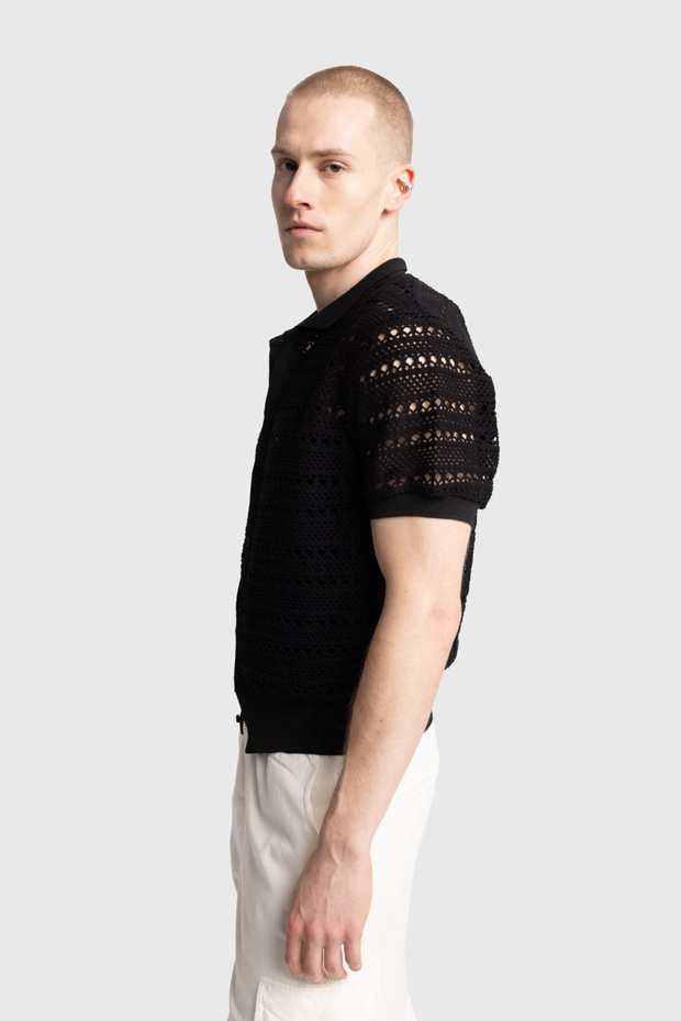 ÖRGÜLÜ TRIKO GÖMLEK - 3