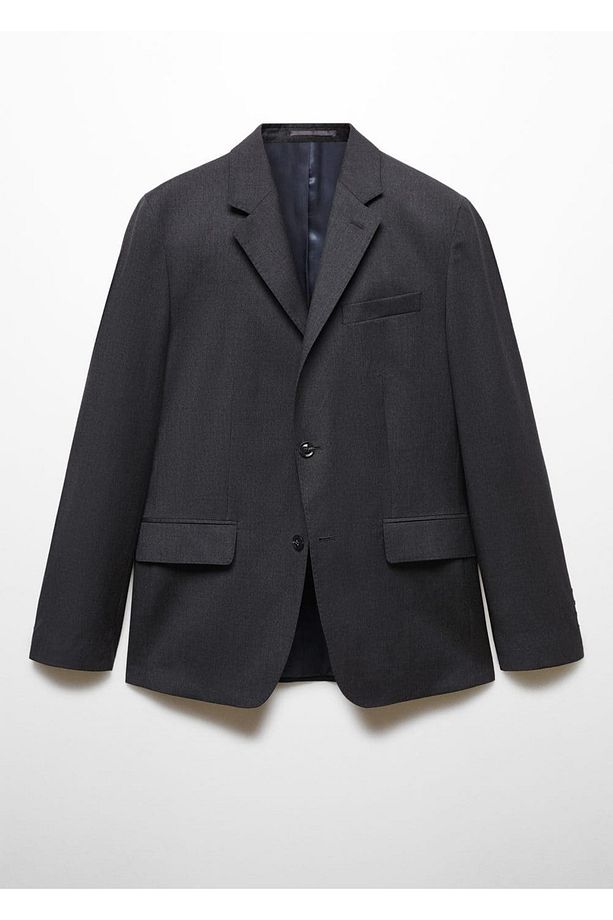 %100 Saf Yün Blazer Ceket - 3