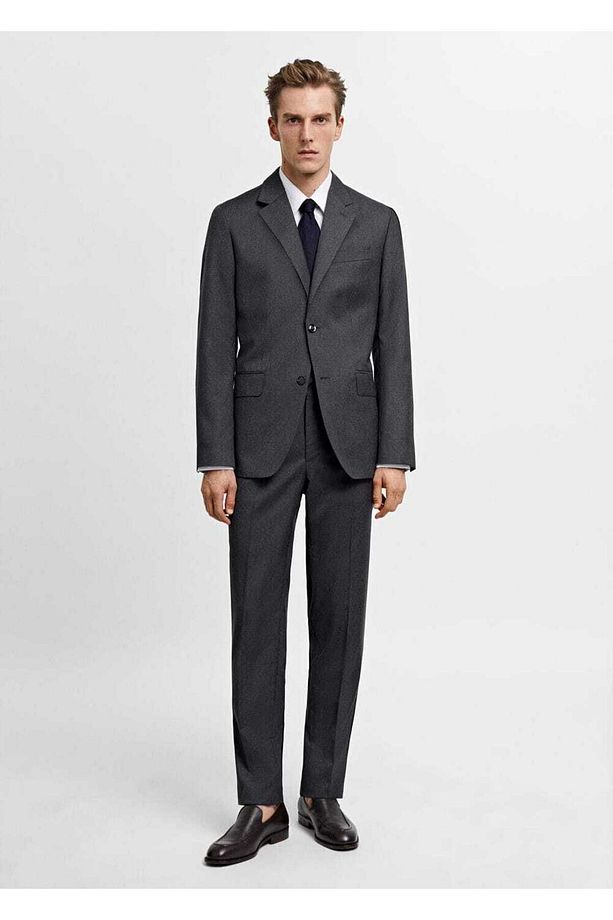 %100 Saf Yün Blazer Ceket - 2