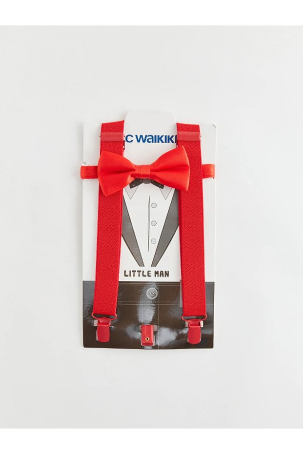 LCW ACCESSORIES Boy's Trouser Strap and Bow Tie