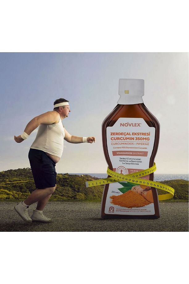 Zerdeçal - Curcumin (Turmeric) ve Piperin Ekstraktı (Ekstresi) İçeren Takviye Edici Gıda 250 ml - 5